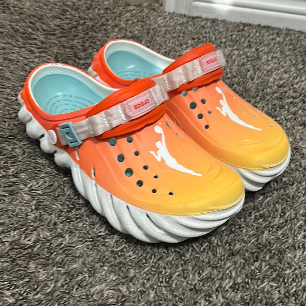 BOC Kids Orange and Yellow Clogs
